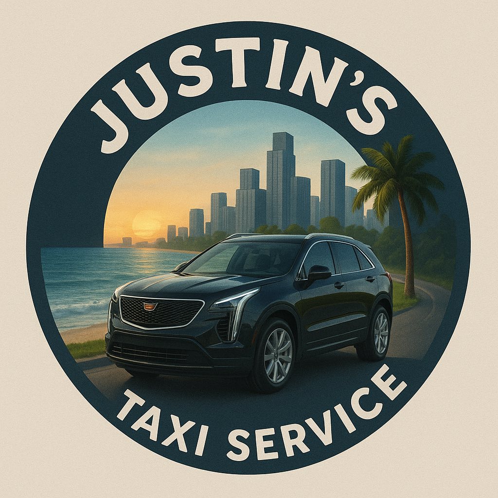 Justin's Taxi Logo